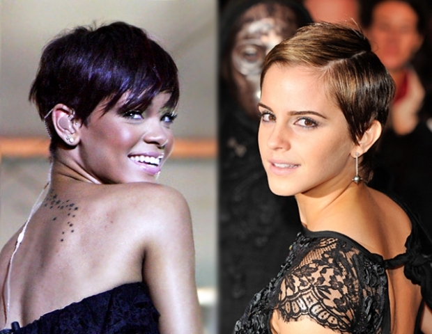 прическа для очень коротких волос